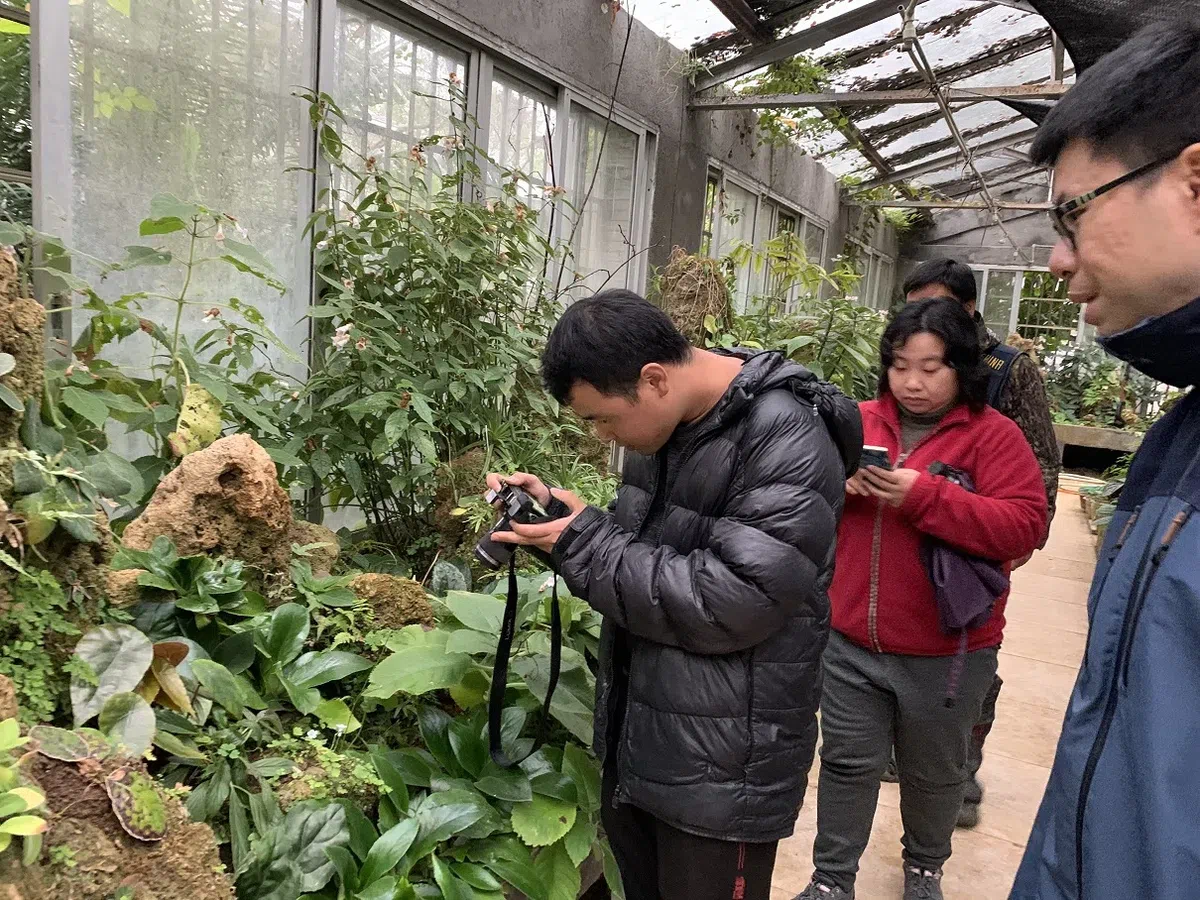 Two members of Cangshan Nature Conservation Center visit Guilin Botanical Garden and GCCC